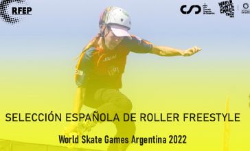Oscar Santamaría comunica la lista de convocados para los World Skate Games de Argentina 2022